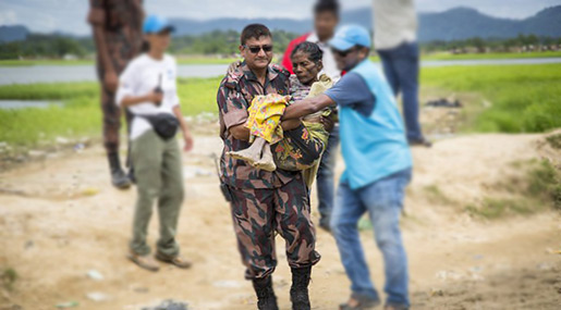 I Felt I Was Crossing No Man’s Land Carrying My Own Mother