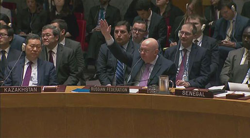 UN: Russia Decries ‘Inconsistencies’ In OPCW Syria Report