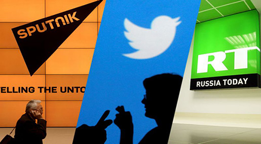 Twitter Bans Adverts From Russia Today, Sputnik
