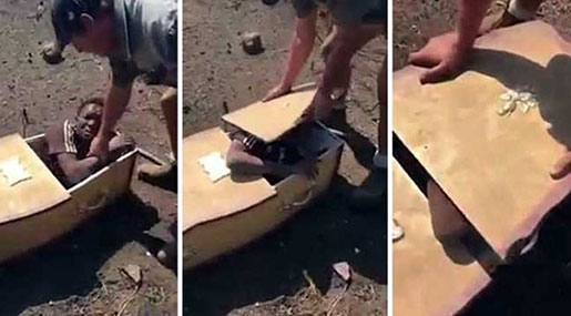 S. African Pair Jailed for Forcing Black Man into Coffin
