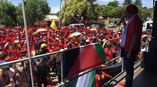 Hezbollah Flags Fly in South African Anti-«Israeli» March