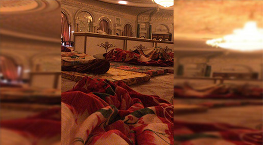 Saudi Princes Humiliated, Sleeping on Bare Mattresses!