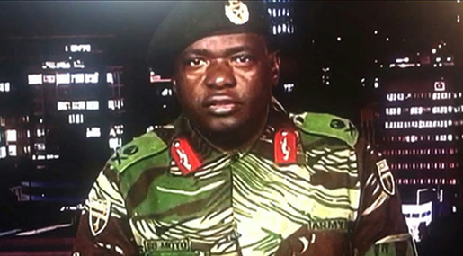 Military Seizes Power in Zimbabwe as Mugabe Held