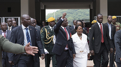Mnangagwa «The Crocodile» Sworn In As Zimbabwe’s New President