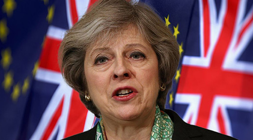 UK’s Theresa May Pushes EU on Brexit Deal