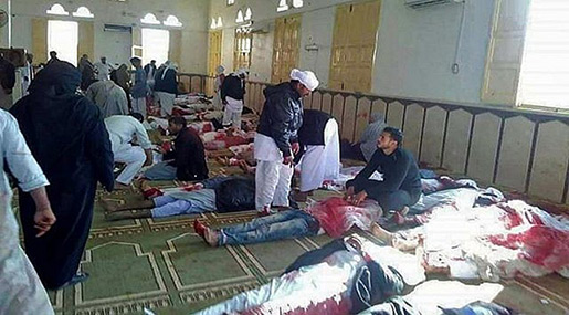 Egypt Mosque Attack: 230+ Martyred in Sinai Massacre