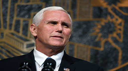 Mike Pence’s Mideast Trip Still On as Gov’t Shutdown Looms