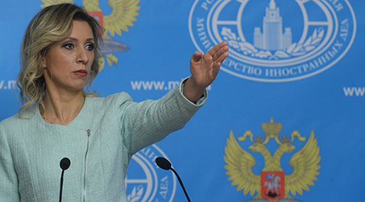 Zakharova: US Wants Syria Breakup, Not Political Resolution
