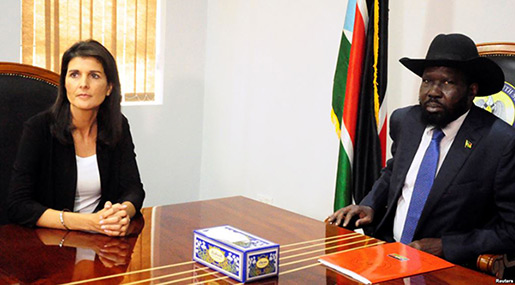 US Envoy to UN Calls South Sudan Gov’t «Unfit Partner»