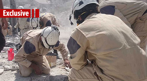 Eastern Ghouta: Are the ’White Helmets’ Preparing for a New Theatrical Performance?