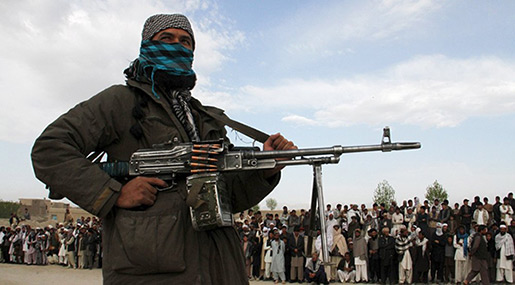 Taliban Militants Equipped With US High-Tech Combat Gear