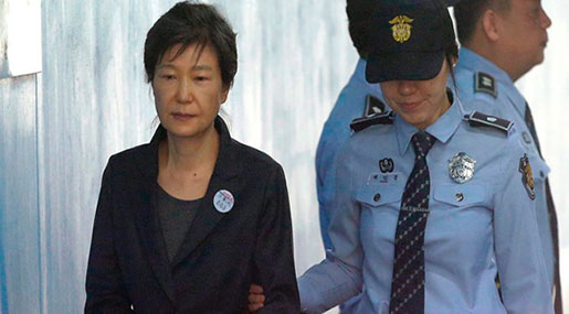 Former South Korean President Guilty of Abusing Power