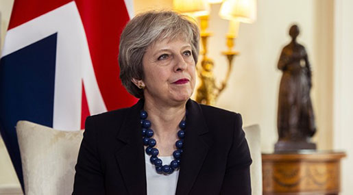 UK’s May Calls Urgent Cabinet Meeting over Response to Escalating Syria Crisis