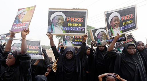 Nigeria Crackdown: Police Savagely Open Fire on Free Zakzaky Protesters