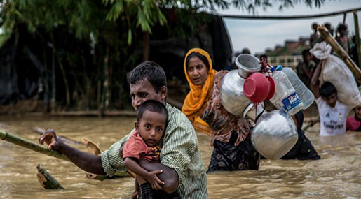 Rohingya Crisis: Refugees in Bangladesh vulnerable to incoming monsoon