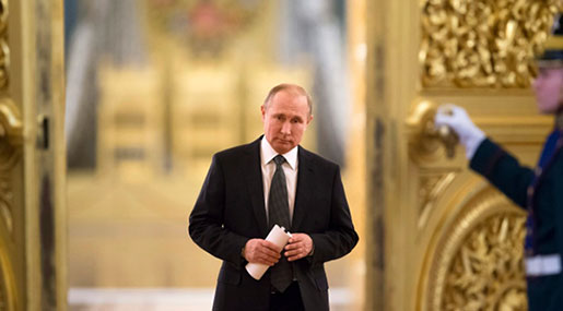Russia: Vladimir Putin to Be Inaugurated as President on Monday