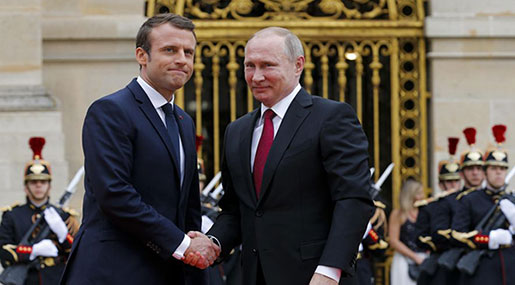 Putin, Macron Discuss Situation after US Withdrawal from JCPOA