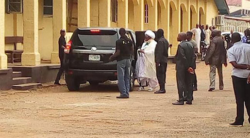 Nigeria Crackdown: Sheikh Ibrahim Zakzaky Appears Before Kaduna Court