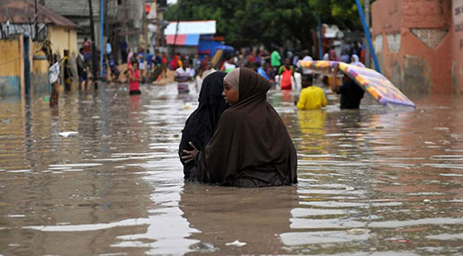 Heavy Rains, Flooding in Somalia, 6 Killed in Mogadishu