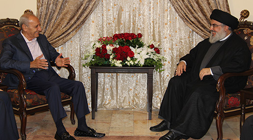 Sayyed Nasrallah Meets Lebanon’s Parliament Speaker Berri