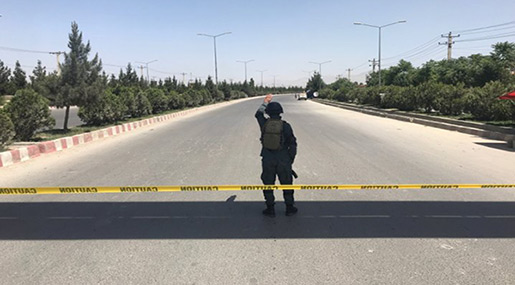 Militants Kill One, Wound Five in Attack on Interior Ministry in Kabul