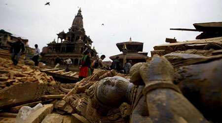 Quake destruction