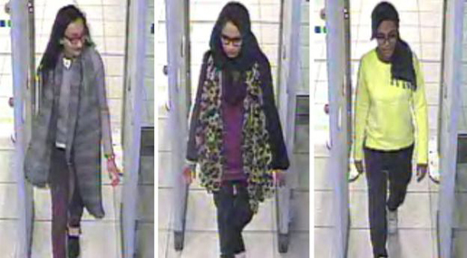 Bethnal Green schoolgirls who travelled to Syria 