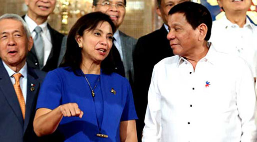 Philippines VP Vows to Take on Duterte after Cabinet Exit Philippines VP Vows to Take on Duterte after Cabinet Exit