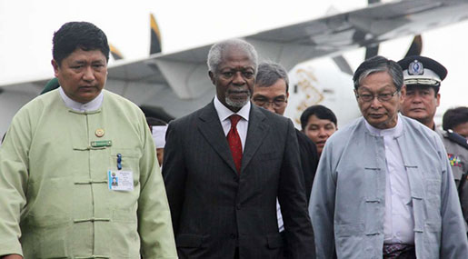 Ex-UN Chief in Myanmar to Probe Rohingya Crisis Ex-UN Chief in Myanmar to Probe Rohingya Crisis