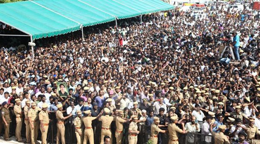Indians in mourning 