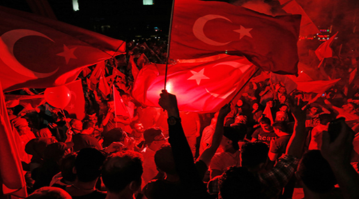 Turkish protesters 