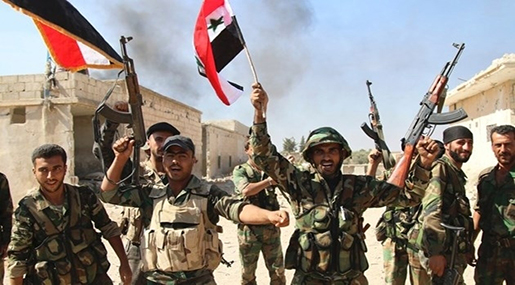 Syrian Army soldiers 