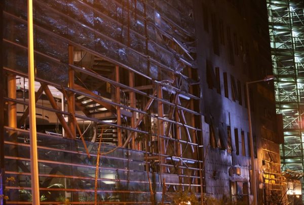 Blom bank bomb attack