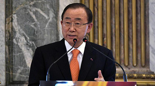 UN General Secretary Ban Ki-Moon