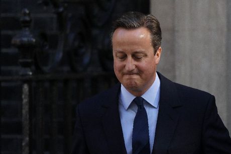 Resigned British PM David Cameron