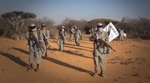 Daesh militants in Somalia