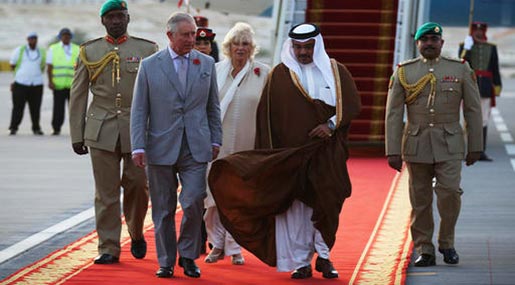 UK Royals Arrive in Bahrain amid Crackdown