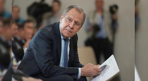 Russian FM Sergei Lavrov