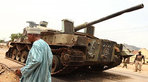 Nigerian tank