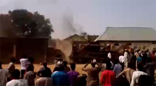 IMN buildings being razed by Nigerian authority 