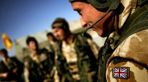 British soldiers