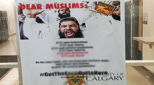 Anti-Muslim flyers