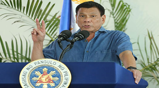 Philippine Leader open to War-games with China, Russia Philippine Leader open to War-games with China, Russia