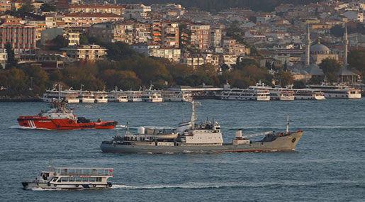Russia Denies Its Warships Joining Aleppo Bombardment Russia Denies Its Warships Joining Aleppo Bombardment