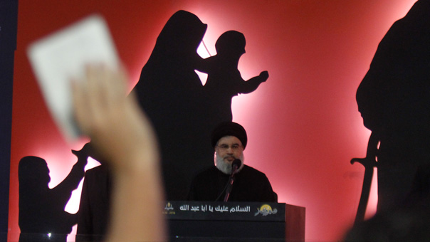 Sayyed Nasrallah appears in person at Sayyed Shuhhada complex