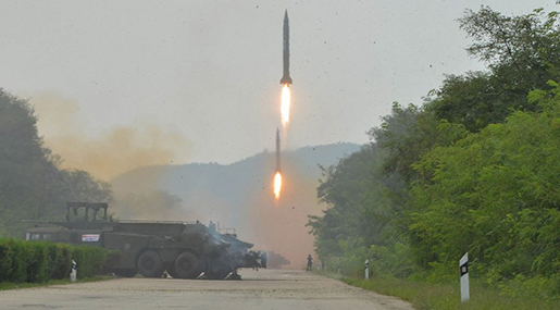 North Korean missile launch 