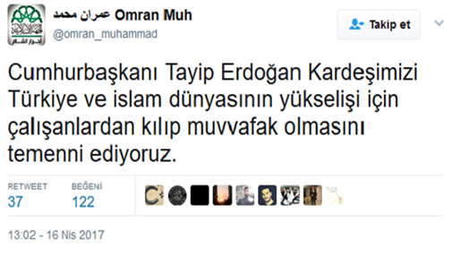 Al-Qaeda Congratulates Erdogan on Turkey's Referendum Results