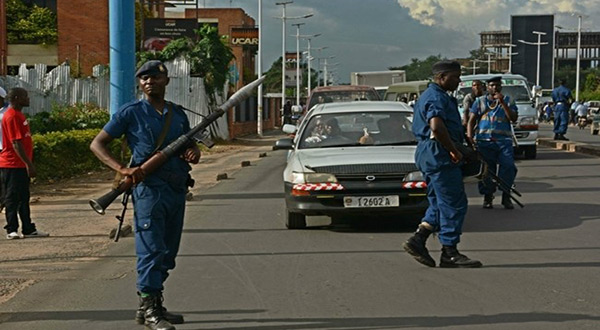 Burundi police