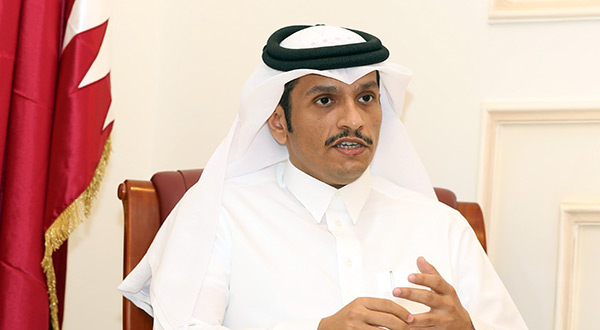 Qatari FM Sheikh Mohammad Bin Abdel Rahman Al Thani