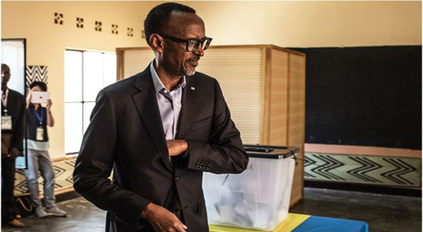 Rwandan President Paul Kagame